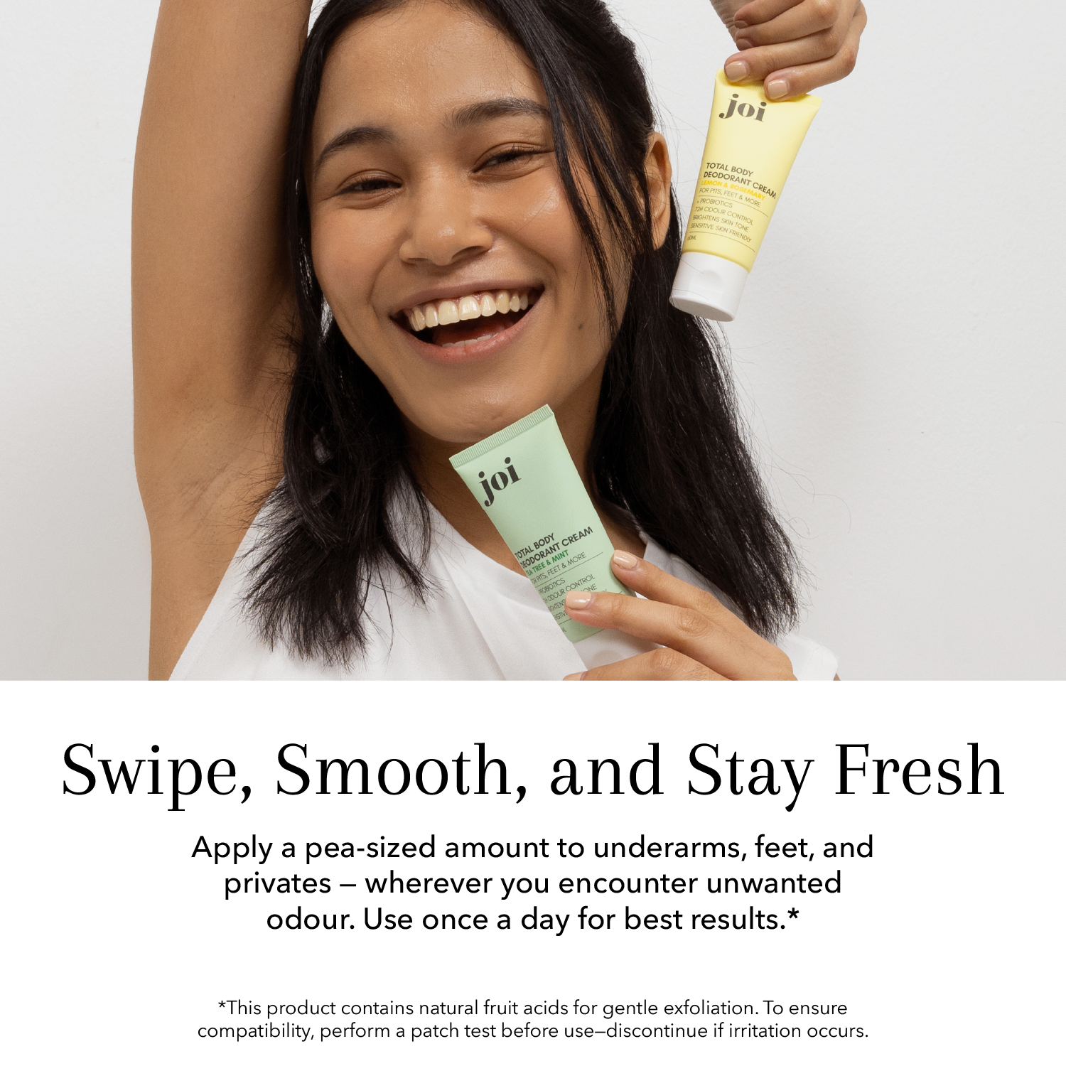 Total Body Deodorant Cream | 72H Odour Protection | Skin