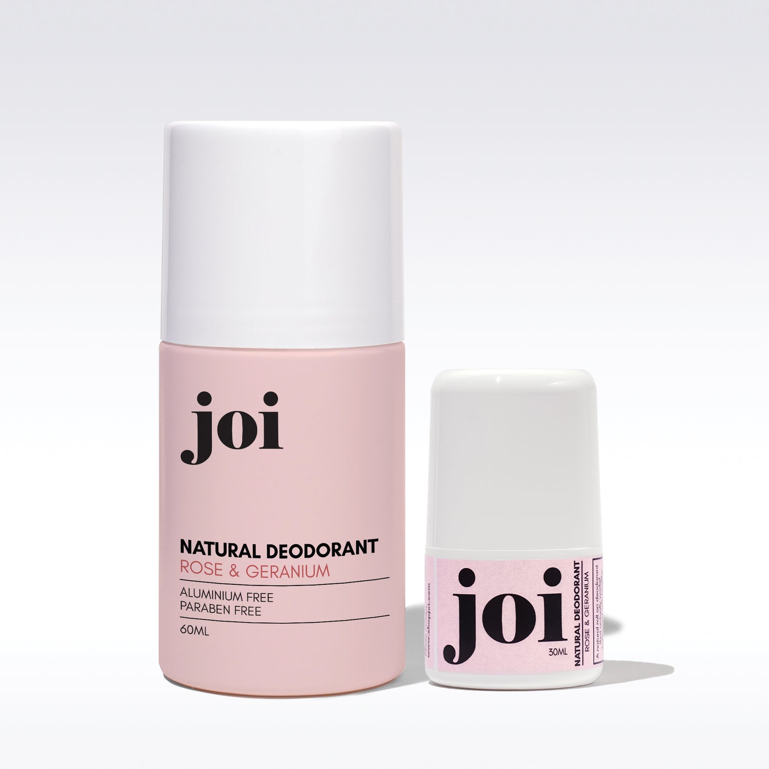 Rose &amp; Geranium Natural Deodorant Bundle