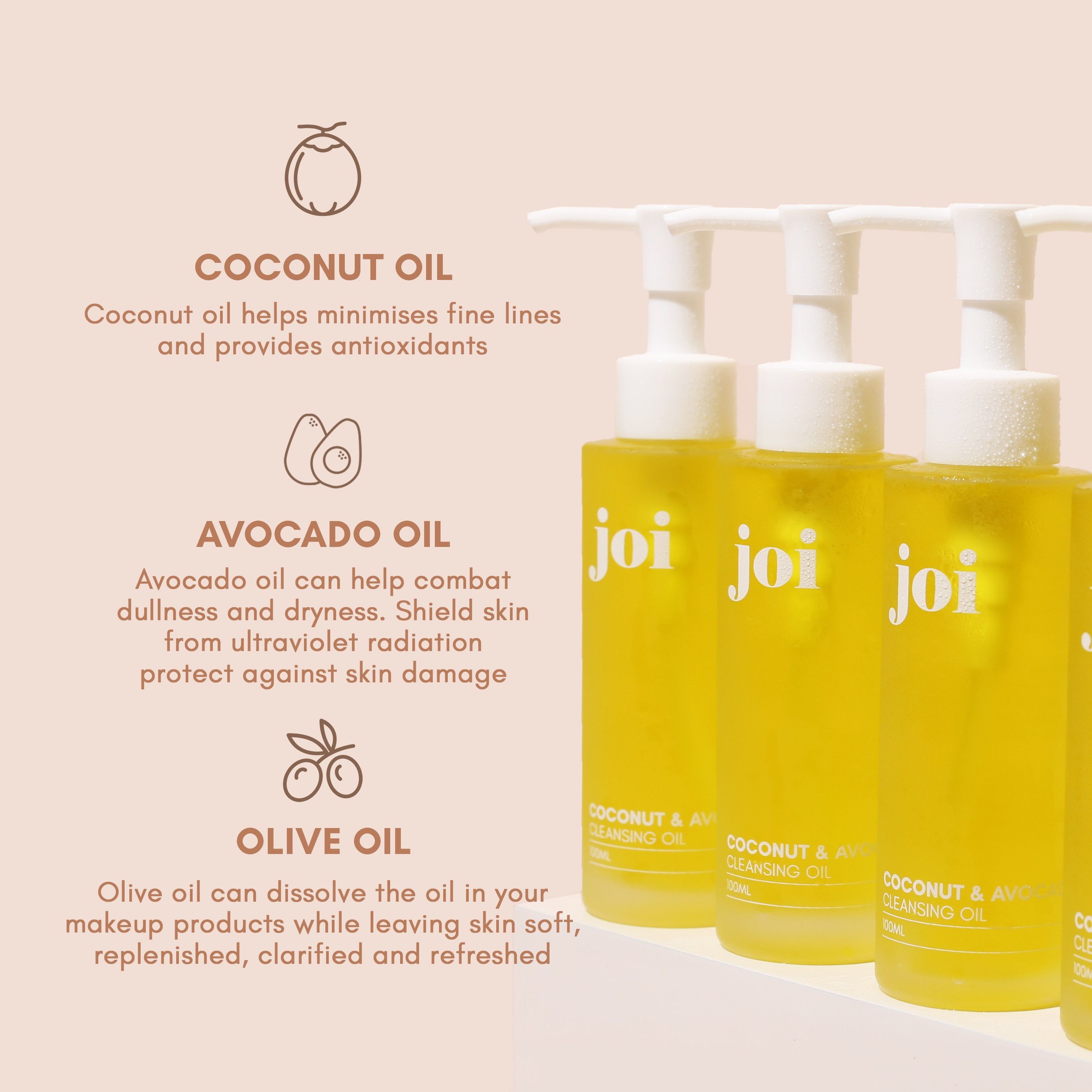 Coconut &amp; Avocado Cleansing Oil