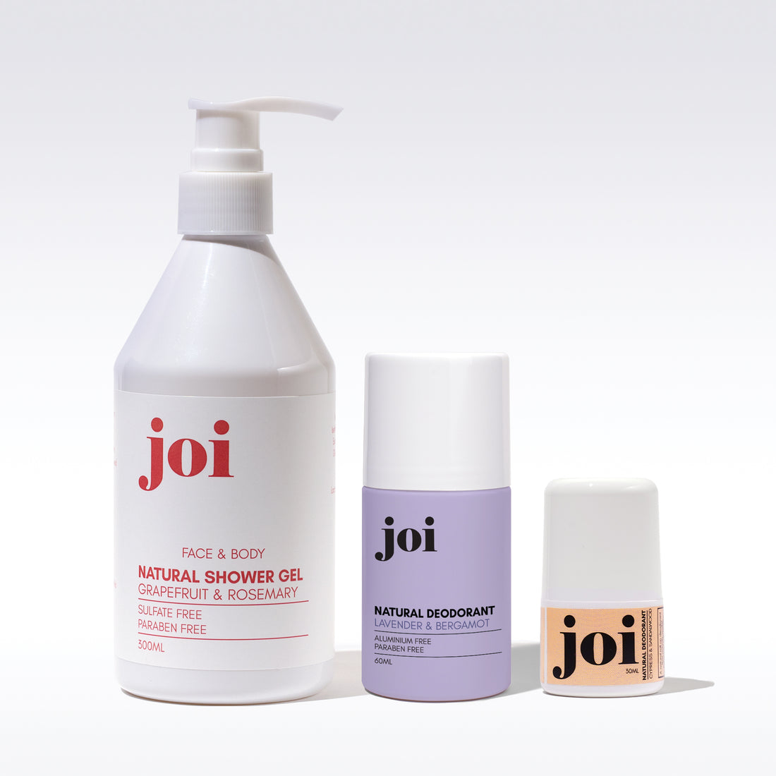 Natural Shower Gel &amp; Deodorant Bundle